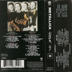 Metallica – Garage Inc. Kaset (Sadece 2. Kaset Mevcut)