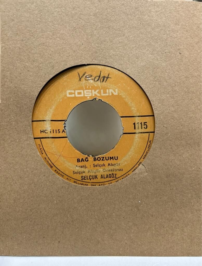 Selçuk Alagöz - Bağ Bozumu/Edremit Van'a Bakar 45lik