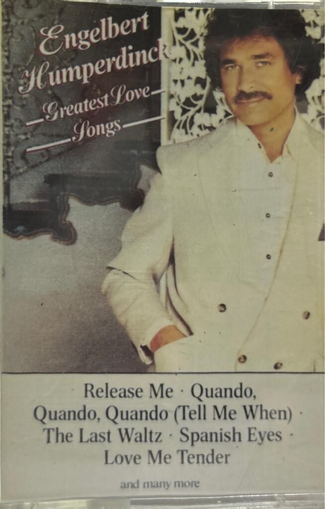 Kaset - Engelbert Humperdinck - Greatest Love Songs Kaset