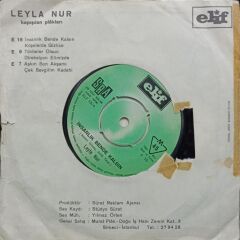Leyla Nur – İnsanlık Bende Kalsın / Köşelerde Gizlice Dönem TR Baskı 45 lik