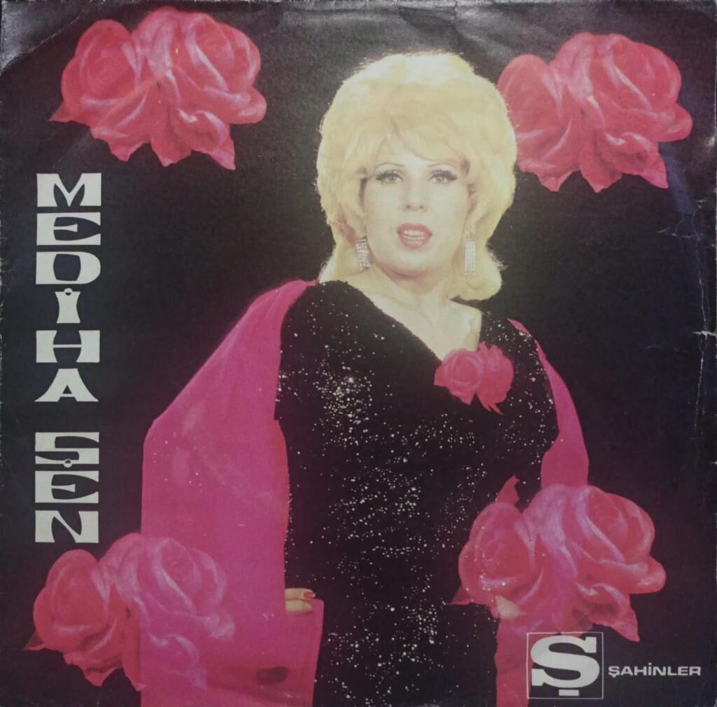 Mediha Şen* – Beyaz Gül / Ben De Bir Kalp Taşıyorum Unutma Dönem TR Baskı 45 lik