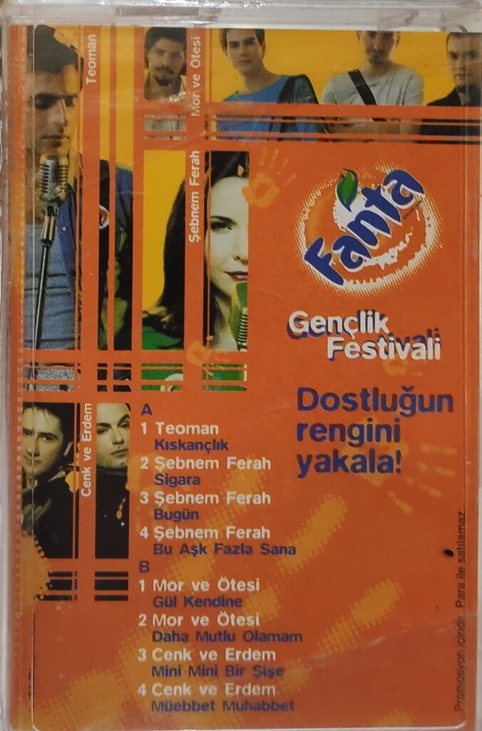 DİKKAT KASET !!! Fanta Gençlik Festivali Kaset