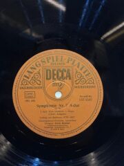 Ludwig van Beethoven, Concertgebouw-Orchester, Amsterdam, Erich Kleiber ‎– Symphonie Nr. 7 A-Dur, Op. 92 1960LAR BASKI LP