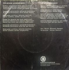 Selçuk Ural – Gelsende Göremezsin - Anlat Arkadaşım 1979 TR Baskı 45 lik