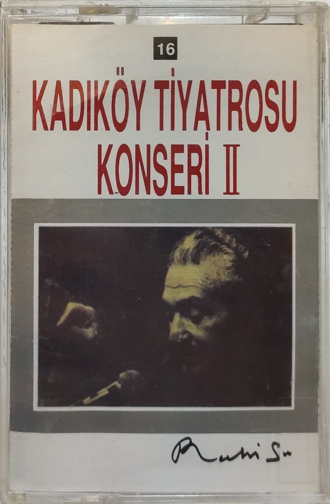 DİKKAT KASET !!! Ruhi Su – Kadıköy Tiyatrosu Konseri II Kaset