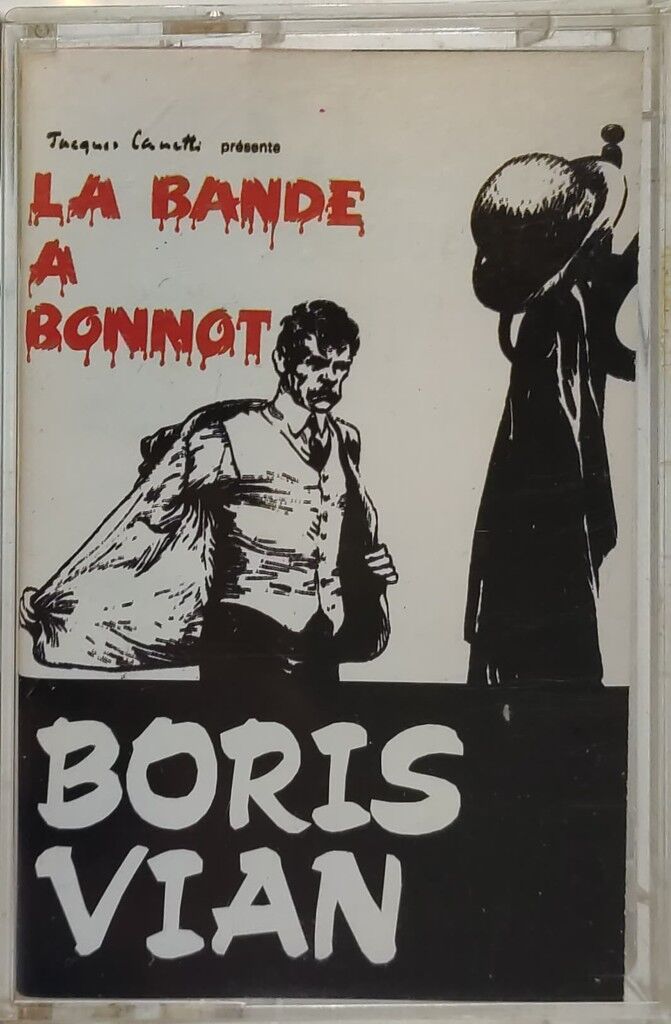 DİKKAT KASET !!! Boris Vian & Louis Bessières – La Bande À Bonnot (Douze Chansons) Kaset