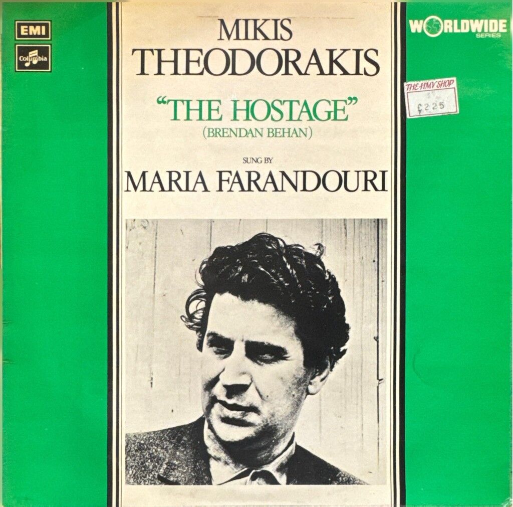 Mikis Theodorakis, Maria Farandouri – ''The Hostage'' (Brendan Behan) LP