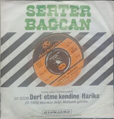Serter Bağcan – Dert Etme Kendine 1975 TR Baskı 45 lik