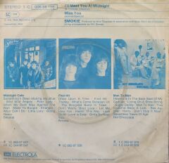 Smokie – I'll Meet You At Midnight 45'lik