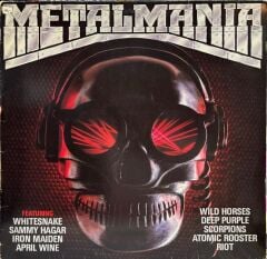 Metalmania - Iron Maiden - Deep Purple - Scorpions - Whitesnake - Sammy hagar - April Wine - Wild Horses - Atomic Rooster - Riot LP