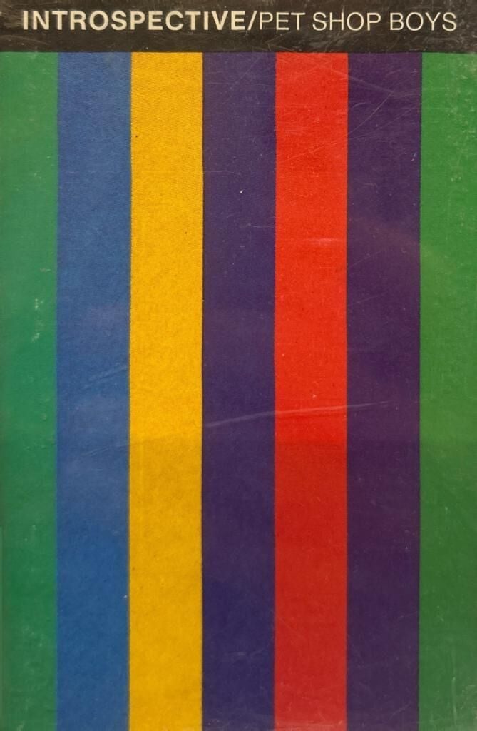 KASET Pet Shop Boys ‎– Introspective 1988 BASKI KASET