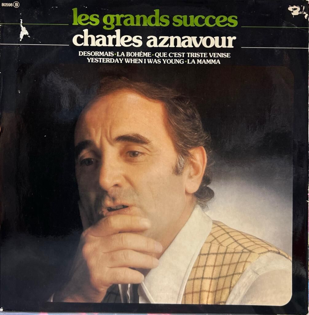 Charles Aznavour - Les Grands Succes LP