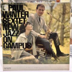 The Paul Winter Sextet – New Jazz On Campus 1963 BASKI LP