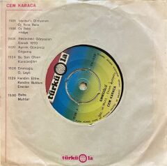 Cem Karaca, Ferdy Klein Orkester – Emmioğlu / O, Leyli 45'lik
