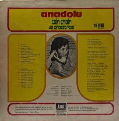 Esin Engin, Esin Engin Ve Orkestrası ‎– Anadolu LP