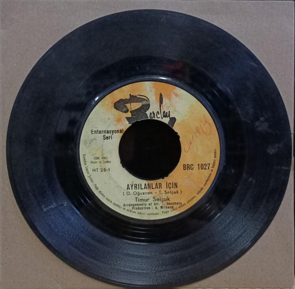 Timur Selçuk – On Dit / Ayrılanlar İçin 45'lik