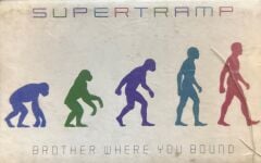 KASET Supertramp – Brother Where You Bound 1985 AMERİKA BASKI KASET