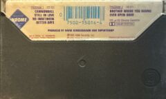 KASET Supertramp – Brother Where You Bound 1985 AMERİKA BASKI KASET