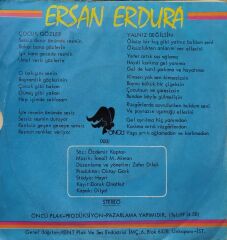 Ersan Erdura – Çocuk Gözler / Yalnız Değilsin 45'lik
