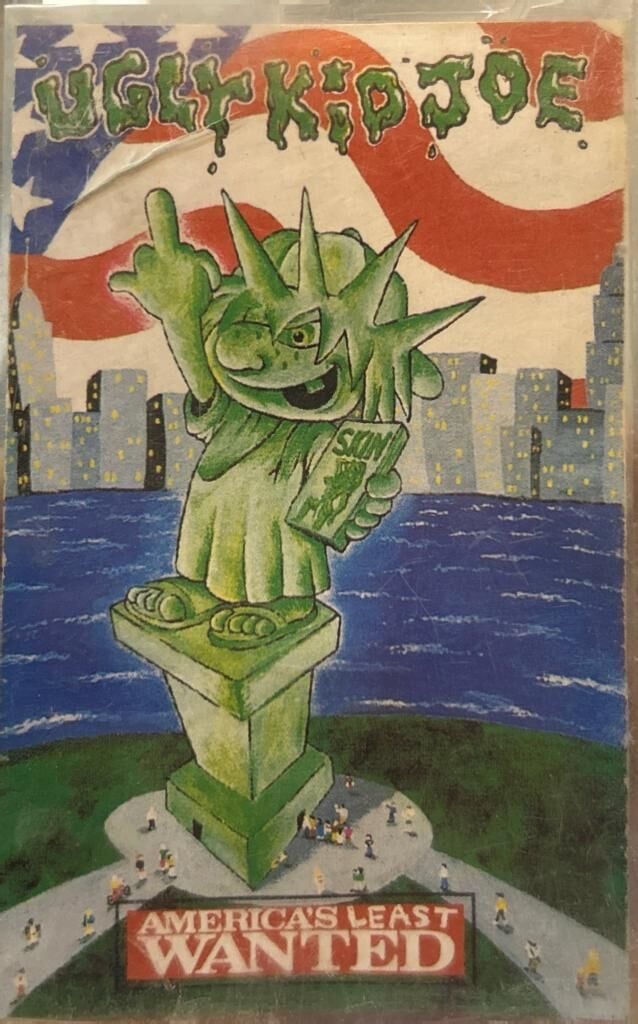 KASET Ugly Kid Joe ‎– America's Least Wanted 1992 BASKI KASET