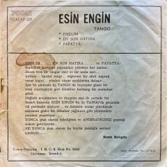 Esin Engin – Tango 45'lik