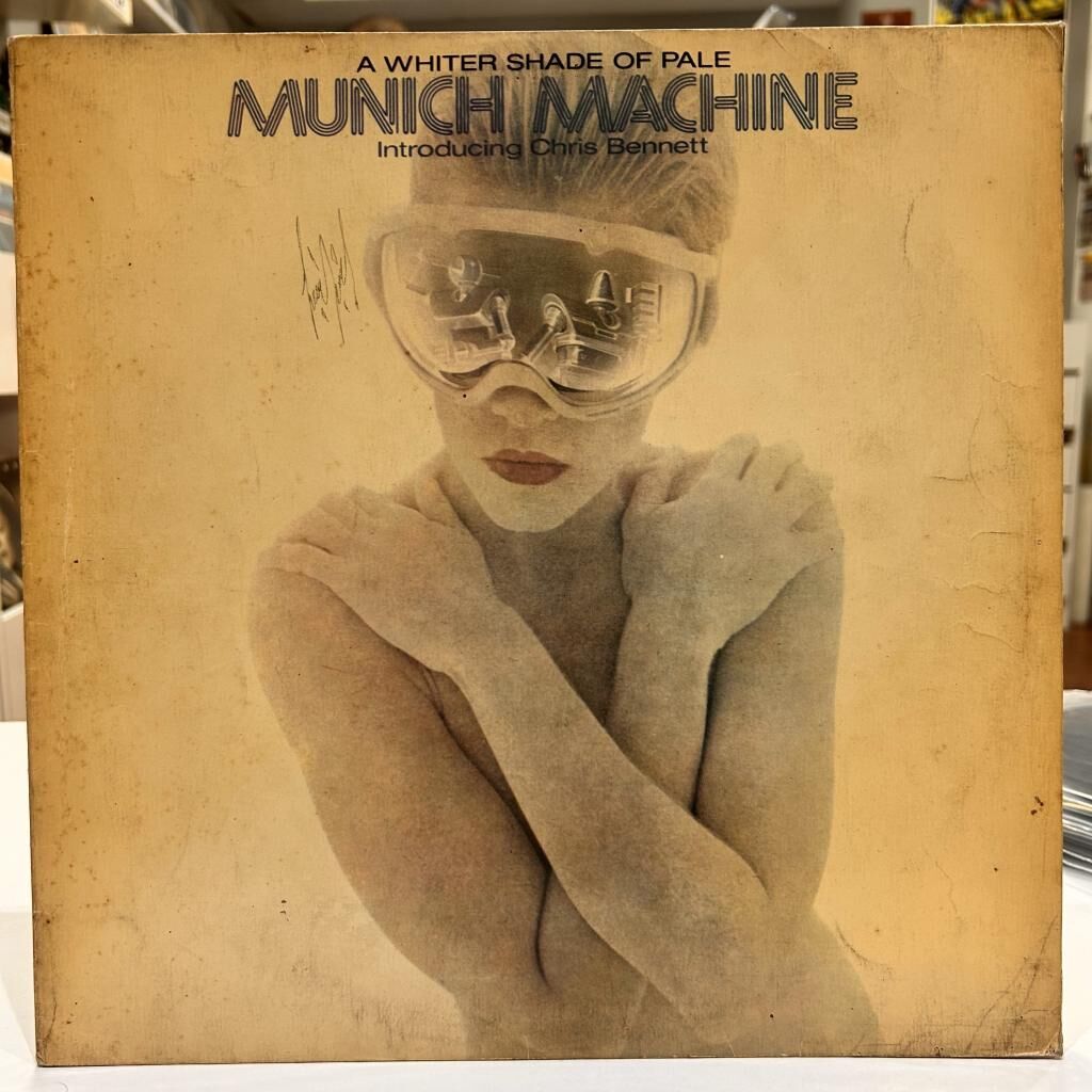 Munich Machine Produced by G. Moroder ‎– A Whiter Shade Of Pale ELECTRONIC DISCO 1978 BASKI LP