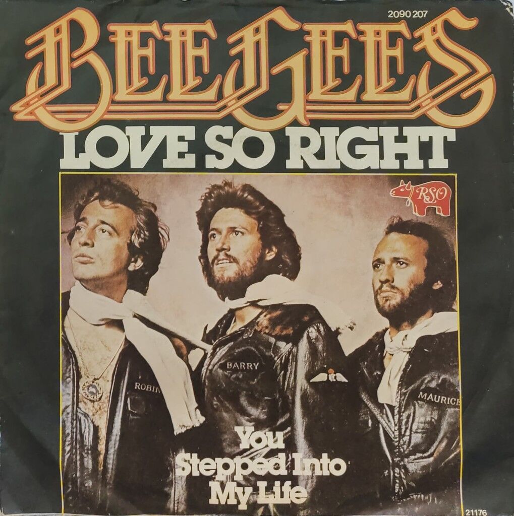 Bee Gees – Love So Right 45'lik
