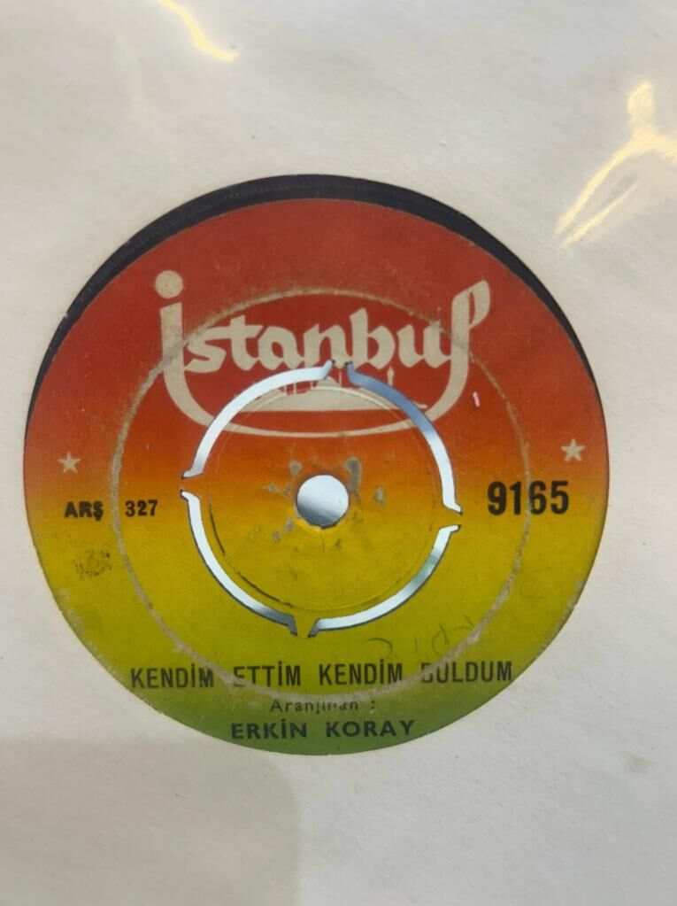 Erkin Koray – Kendim Ettim Kendim Buldum / Aşkımız Bitecek 1970 BASKI 45LİK