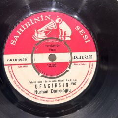 Nurhan Damcıoğlu – Yangın Var / Ufacıksın 1971 BASKI 45LİK