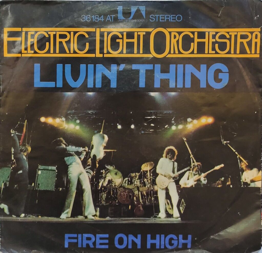 Electric Light Orchestra – Livin' Thing 45'lik