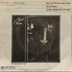 Elton John & Kiki Dee – Don't Go Breaking My Heart 45'lik