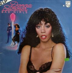 Donna Summer – Bad Girls  HOT STUFF BU ALBÜMDE 1979 BASKI ÇİFT PLAK LP