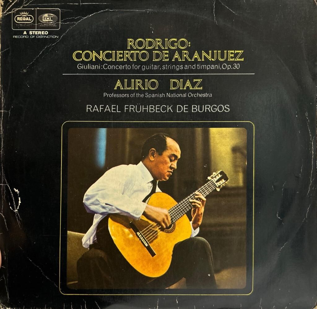 Rodrigo , Giuliani - Concierto De Aranjuez / Concerto For Guitar, Strings And Timpani, Op. 30 LP