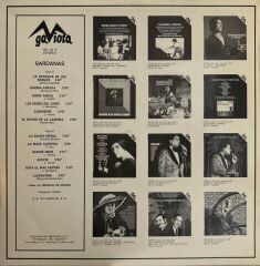 Cobla La Principal De Girona – Sardanas Catalan Music LP