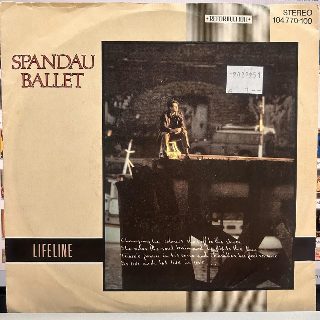 Spandau Ballet – Lifeline / Live And Let Live 45LİK