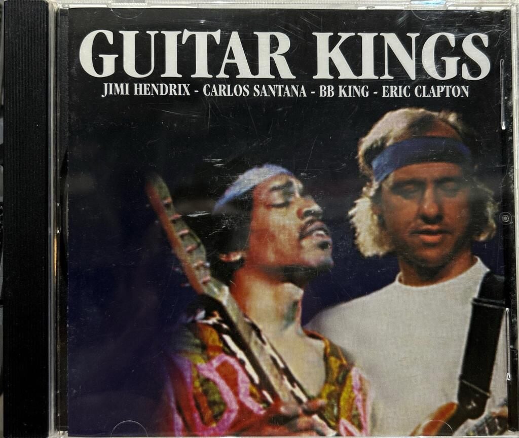 Dikkat CD Guitar Kings Jimi Hendrix BB King Santana ve diğer efsaneler CD