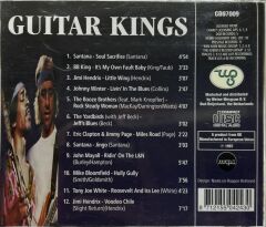 Dikkat CD Guitar Kings Jimi Hendrix BB King Santana ve diğer efsaneler CD