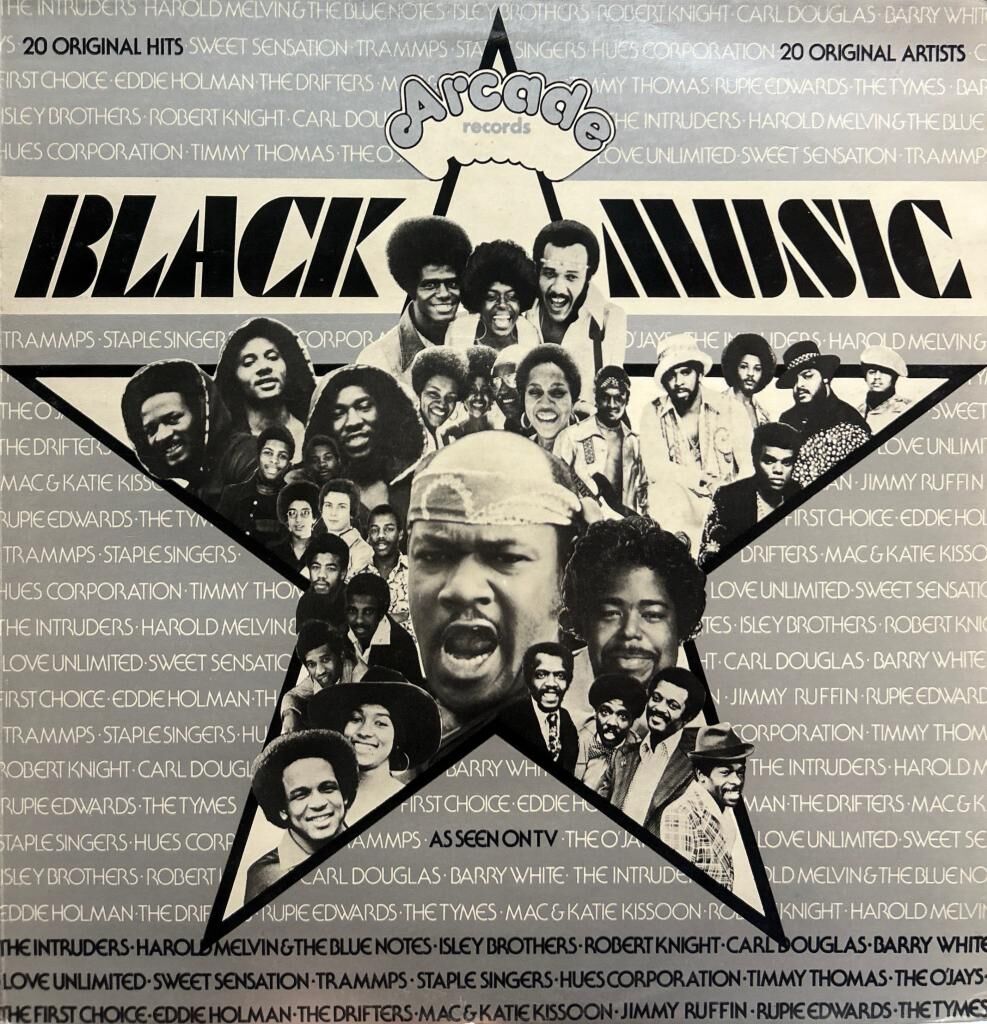 Black Music Kool & The Gang , Gladys Knight & The Pips , James Brown , Jimi Hendrix , Isaac Hayes , Isaac Hayes , Isaac Hayes ve diğer efsaneler bu albümde 1974 almanya baskı LP