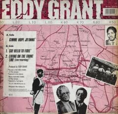 Eddy Grant - Gimme Hope Jo'Anna/Say Hello to Fidel/Living on the Front Line MAXİ SİNGLE