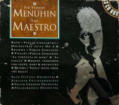 DİKKAT CD Sir Yehudi Menuhin ‎– The Maestro BOX SET CD