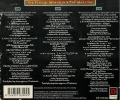 DİKKAT CD Sir Yehudi Menuhin ‎– The Maestro BOX SET CD