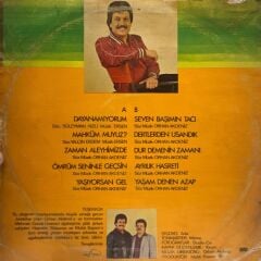 Ersen ‎– Mucize 1981 BASKI LP