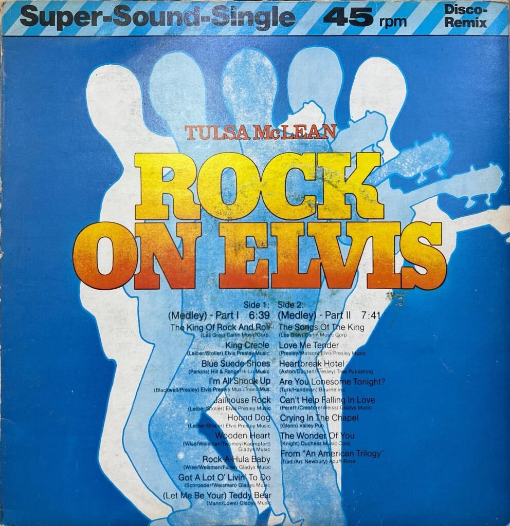 Tulsa McLean - Rock on Elvis Maxi Single