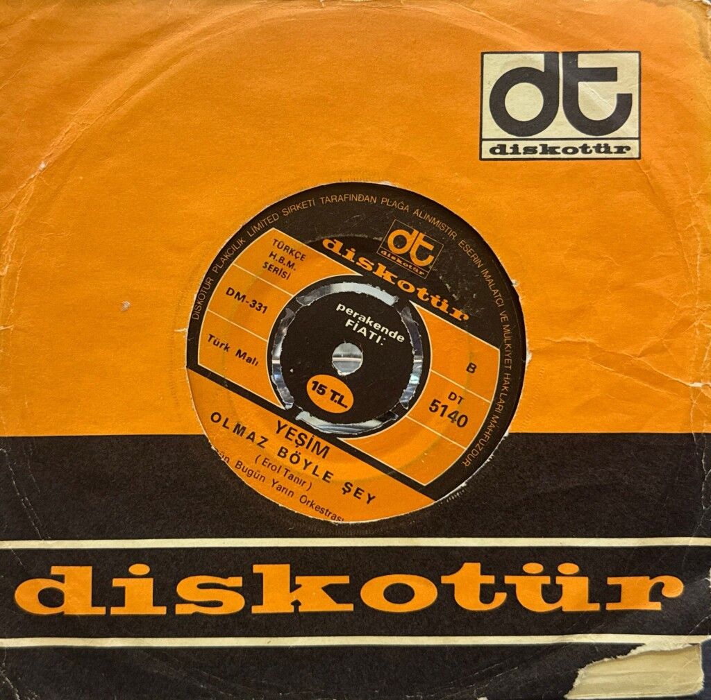 Yeşim  – Aşk Alfabesi / Olmaz Böyle Şey 45'lik