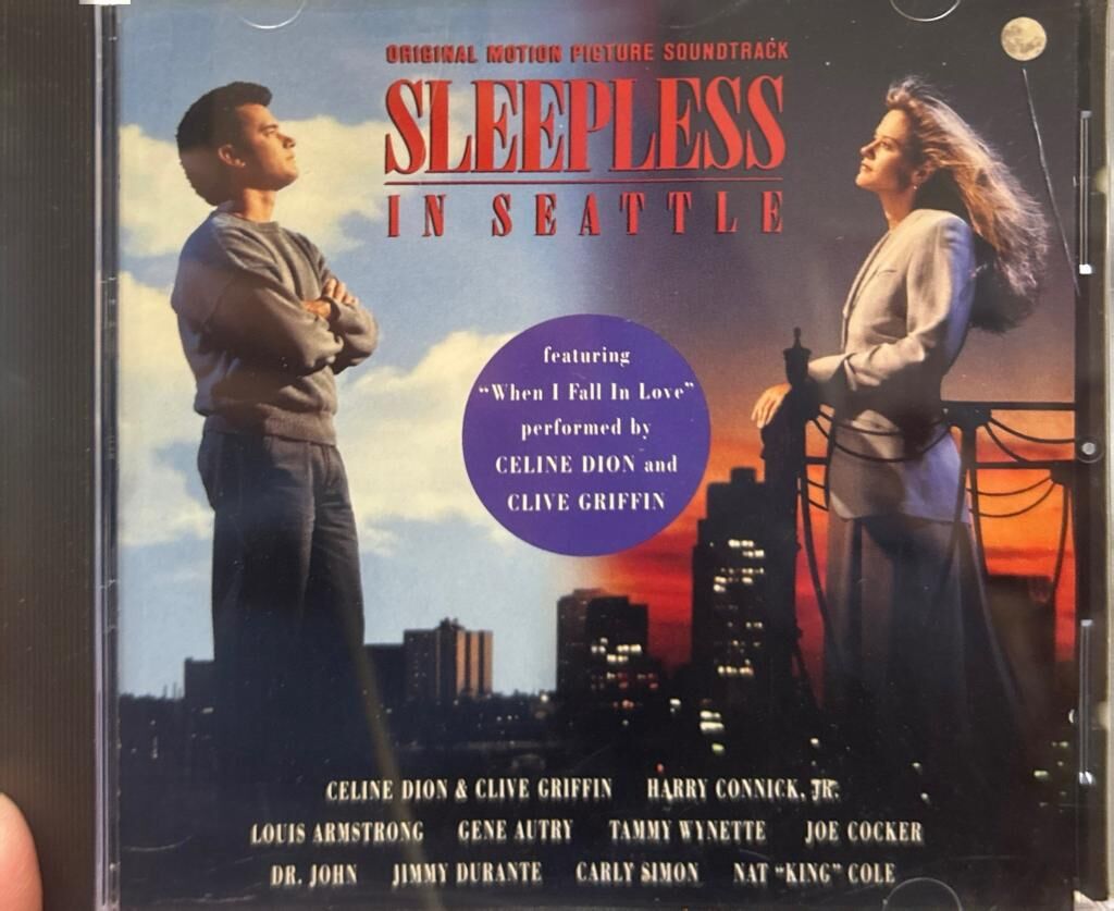 DİKKAT DİKKAT CD Sleepless In Seattle (Original Motion Picture Soundtrack) 1993 BASKI CD