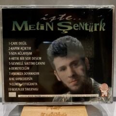 CD CD Metin Şentürk ‎– İşte 1993 ALMAN BASKI CD
