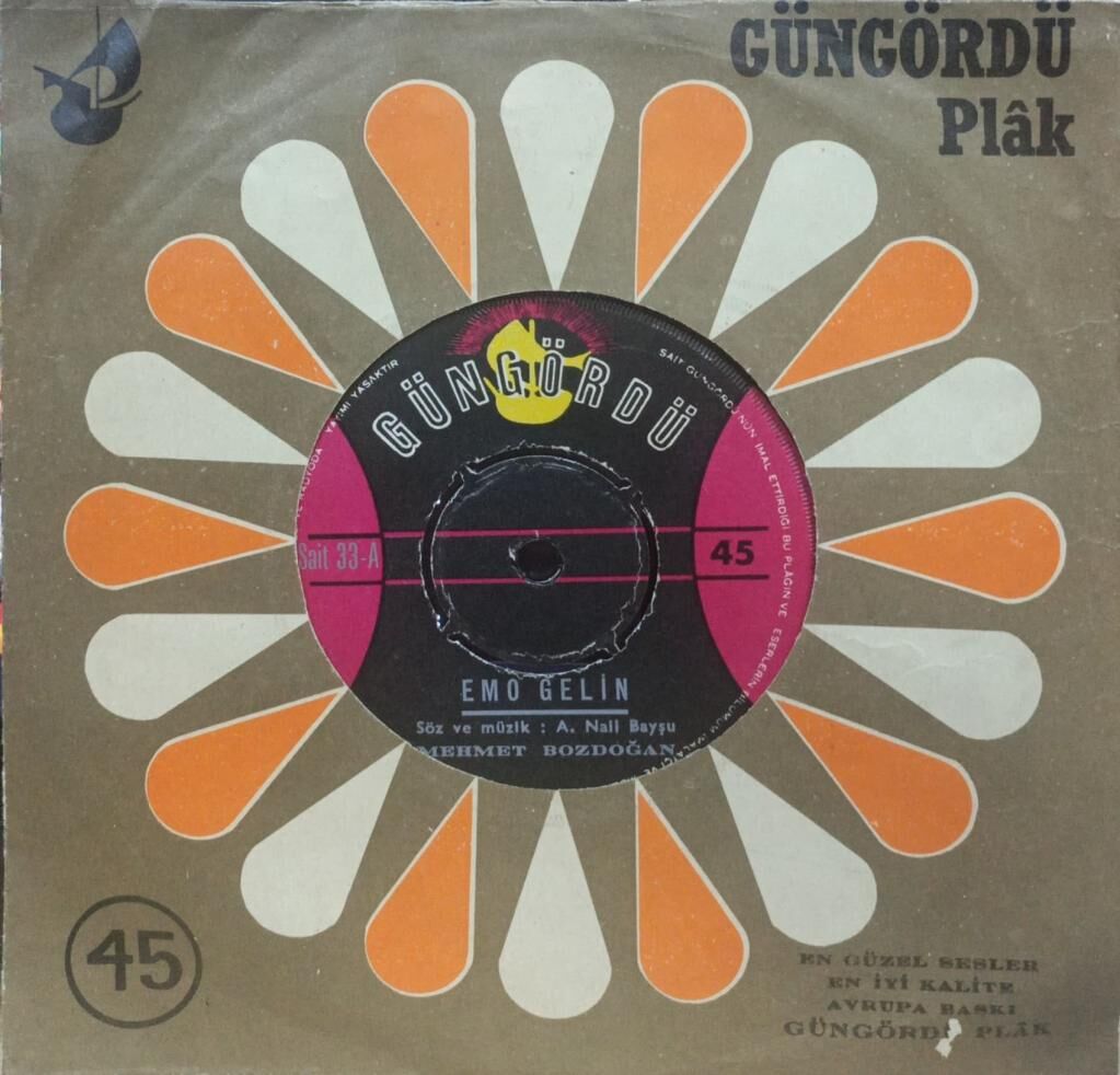 Mehmet Bozdoğan - Yarda Sevmek Yar Üstüne, Emo Gelin 45'lik