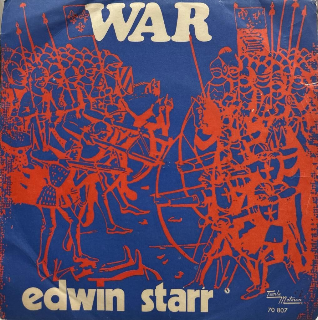 Edwin Starr ‎– War / He Who Picks A Rose 45lik Plak