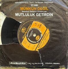 Serter Bağcan – Mümkün Değil / Mutluluk Getirdin 45'lik