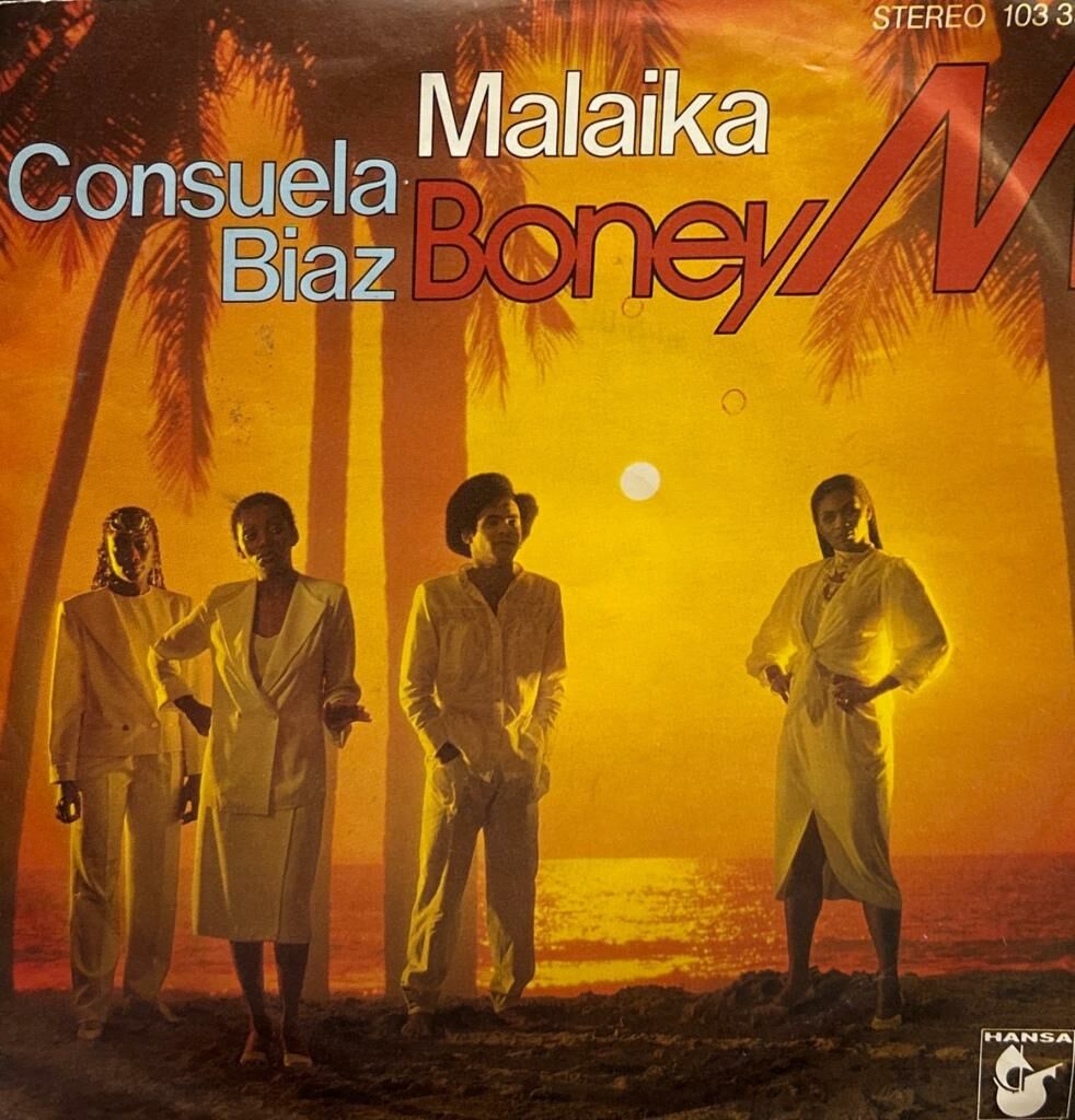 Boney M. – Malaika / Consuela Biaz 1981 BASKI 45LİK